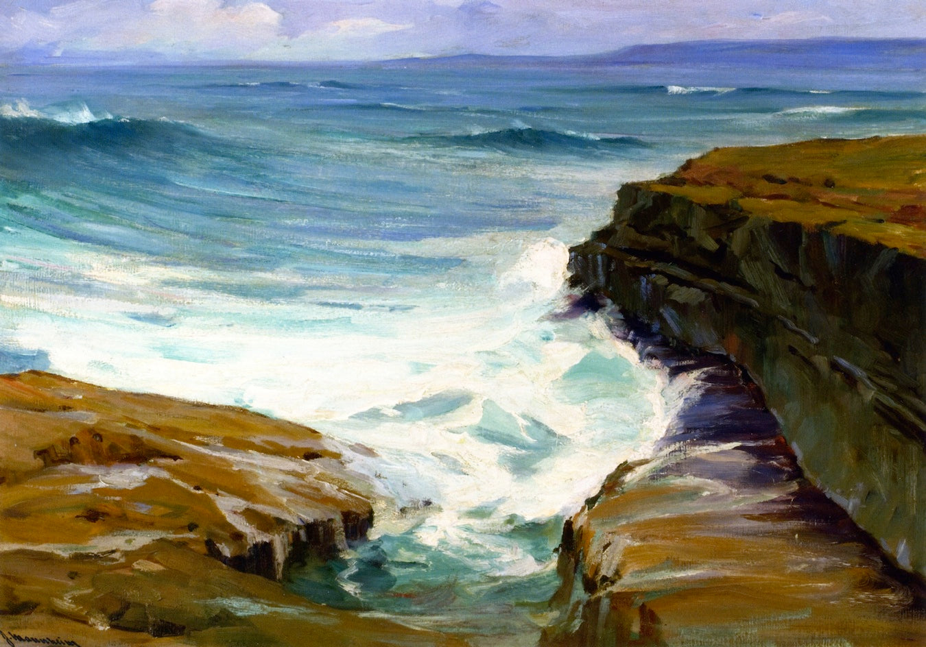 La Jolla by Jean Mannheim,A3(16x12")Poster
