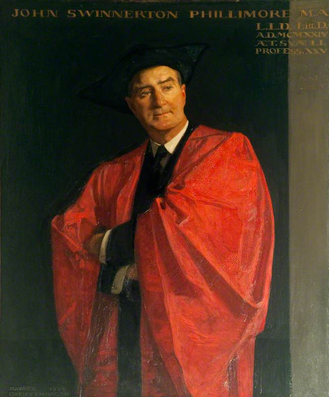 John Swinnerton Phillimore by Maurice William Greiffenhagen,A3(16x12")Poster