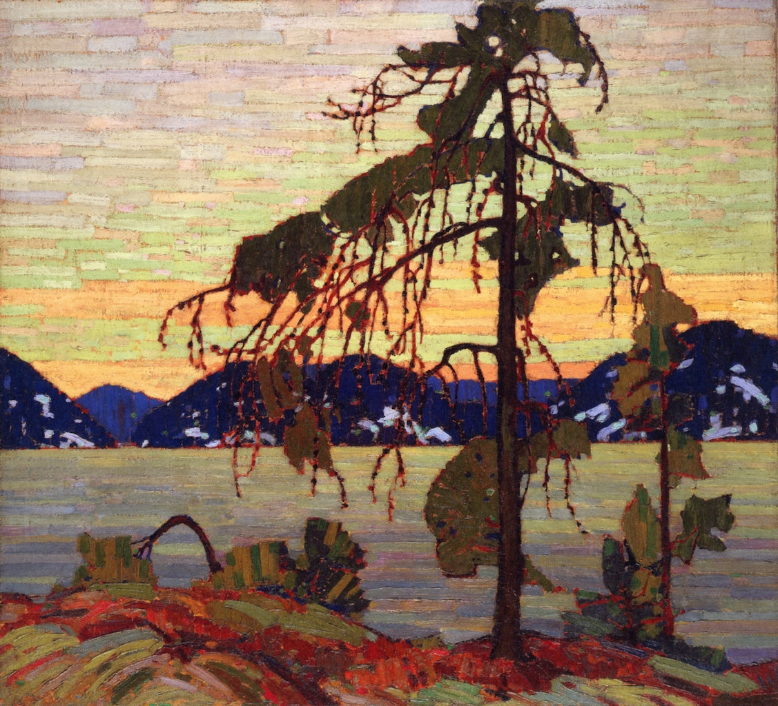 The Jack Pine, vintage artwork by Tom Thomson, 12x8" (A4) Poster