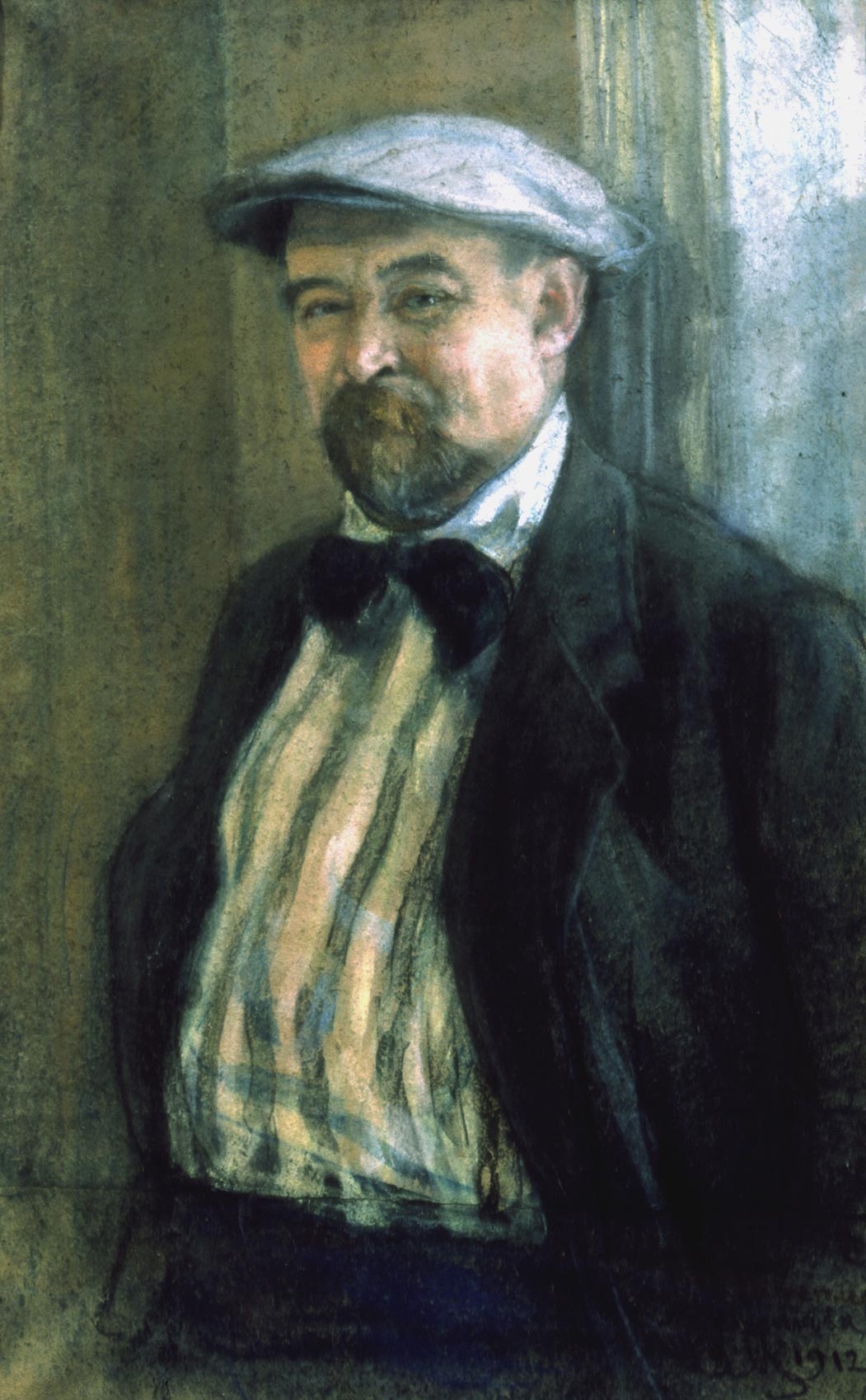 Portrait of Vasily Perepletchikov by Sergei Malyutin,A3(16x12")Poster