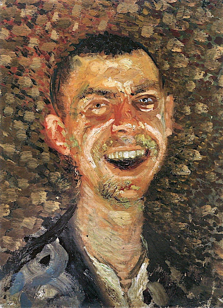 Self-Portrait, Laughing by Richard Gerstl,16x12(A3) Poster