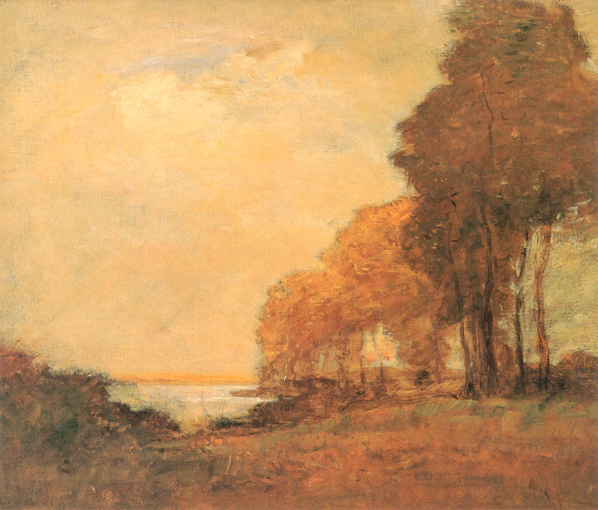 On the South Shore, Long Island by Frederick W. Kost,A3(16x12")Poster