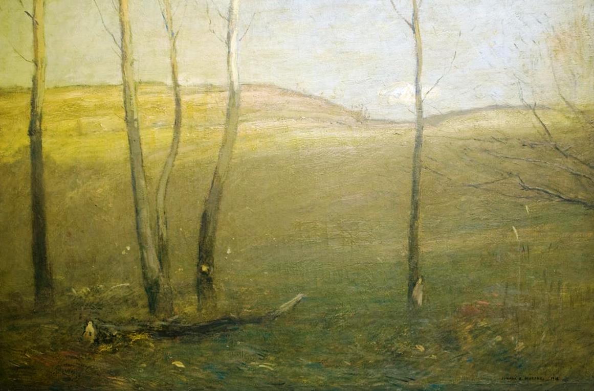 Afternoon Light On The Hills by J. Francis Murphy,A3(16x12")Poster