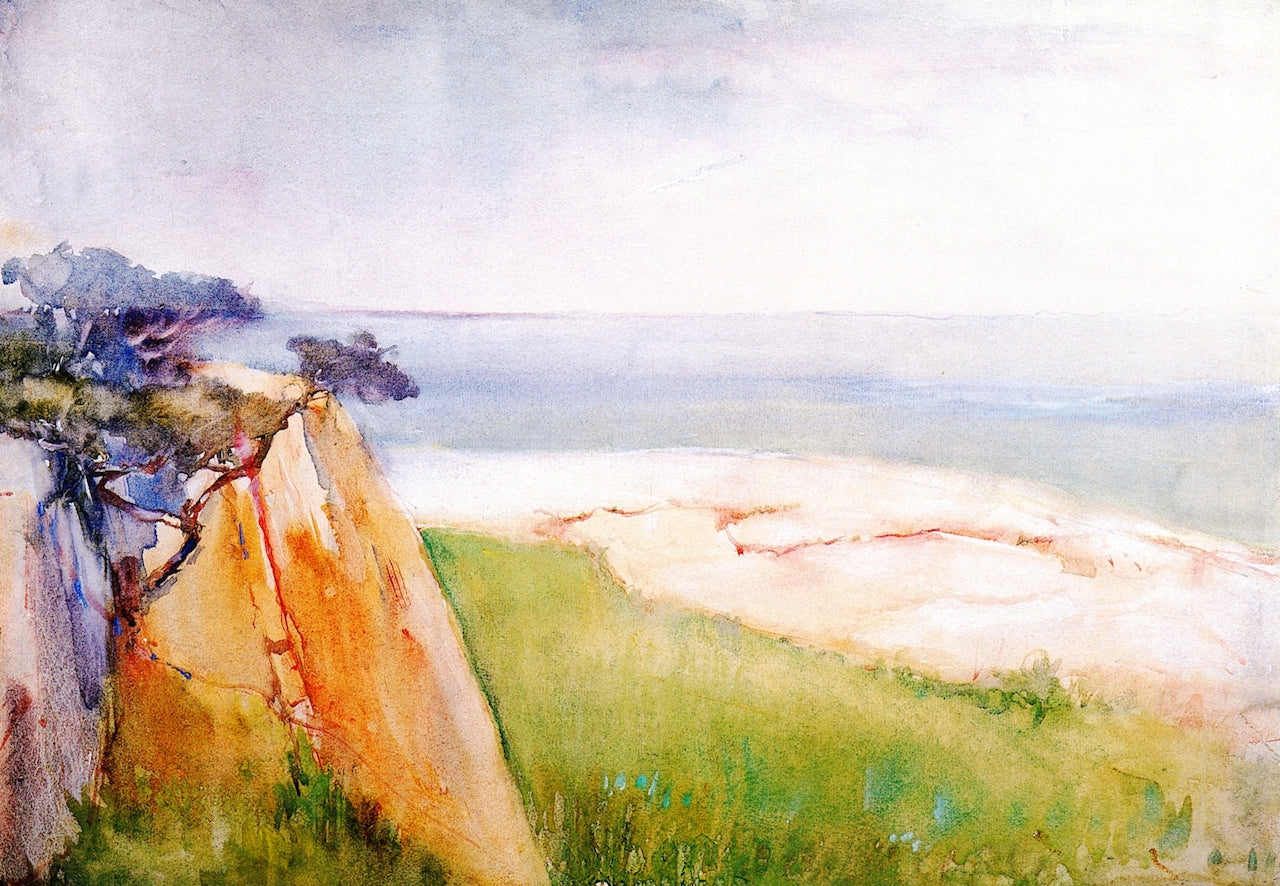 Lone Tree, Nonquitt, Massachusetts by Annie G. Sykes,A3(16x12")Poster