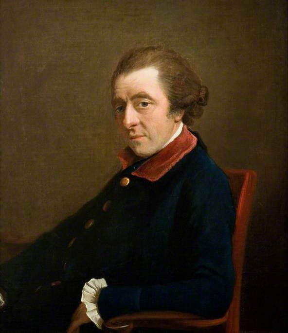 Sir John Sebright, vintage artwork by Francis Wheatley, 12x8" (A4) Poster
