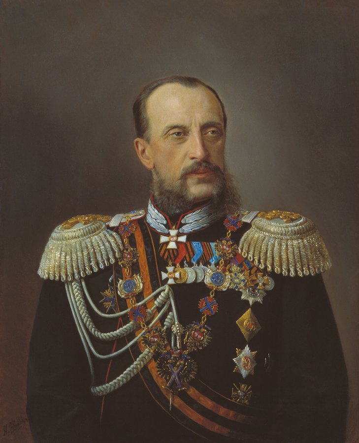 Grand Duke Nicholas, vintage artwork by Nikolai Shilder, 12x8" (A4) Poster