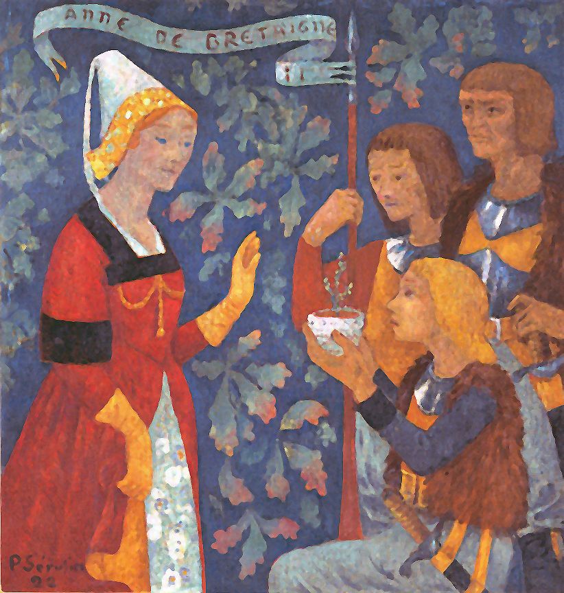 Hommage a Anne de Bretagne by Paul Serusier,A3(16x12")Poster