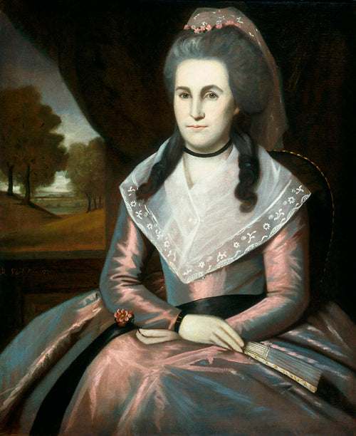Mary Smith Booth, vintage artwork by Ralph Earl, 12x8" (A4) Poster