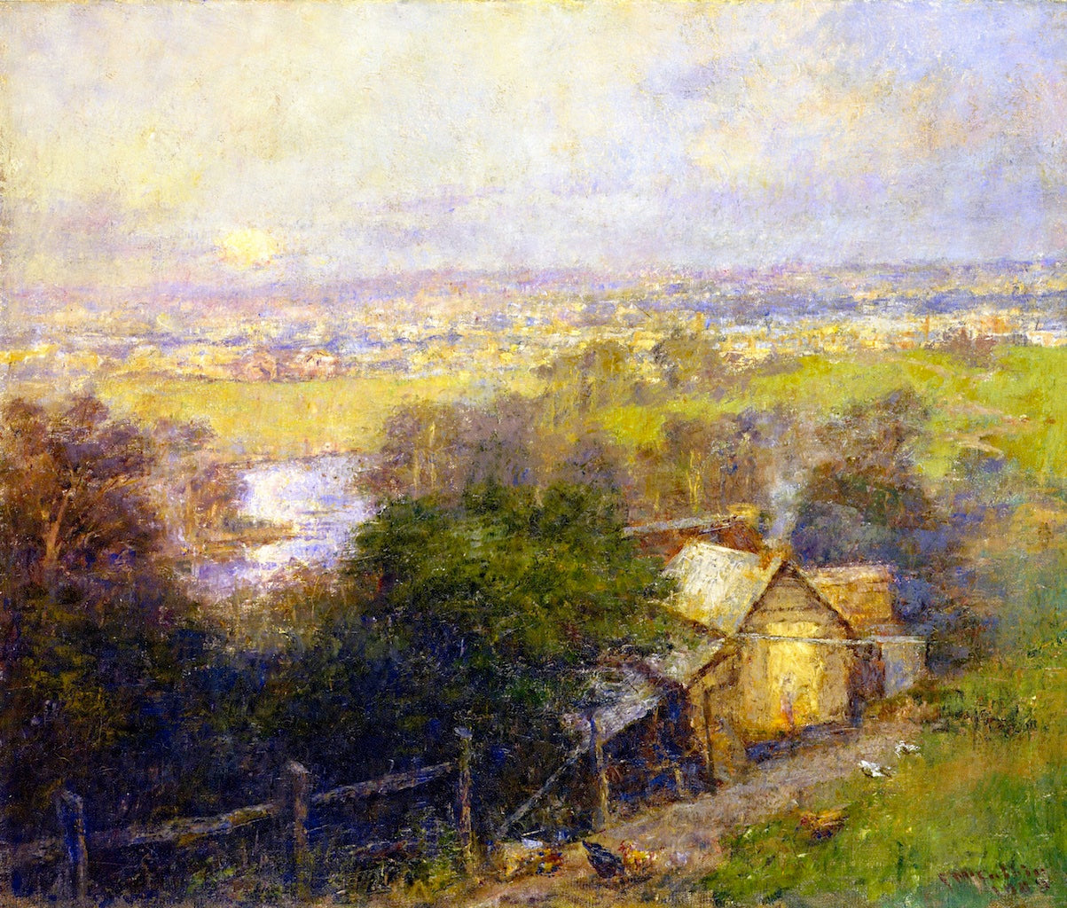 Moonrise by Frederick McCubbin,A3(16x12")Poster