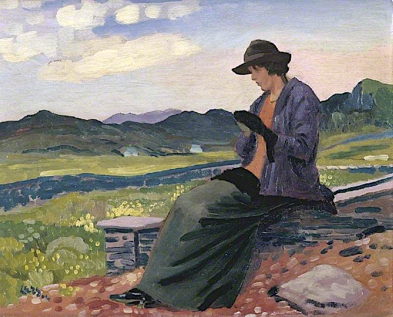 Lyndra in Wales by Derwent Lees,16x12(A3) Poster