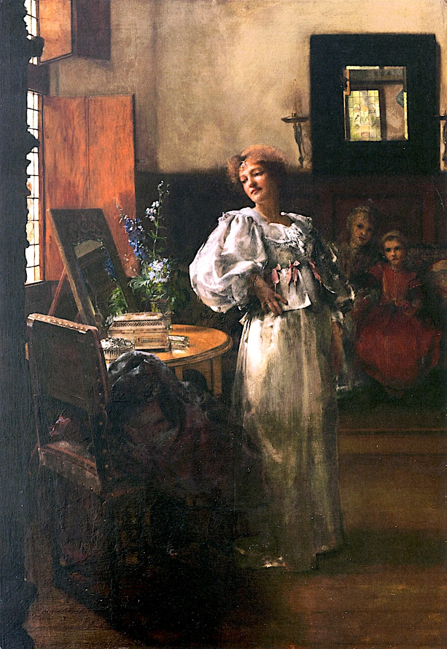 Satisfaction by Laura Theresa Alma-Tadema,A3(16x12")Poster