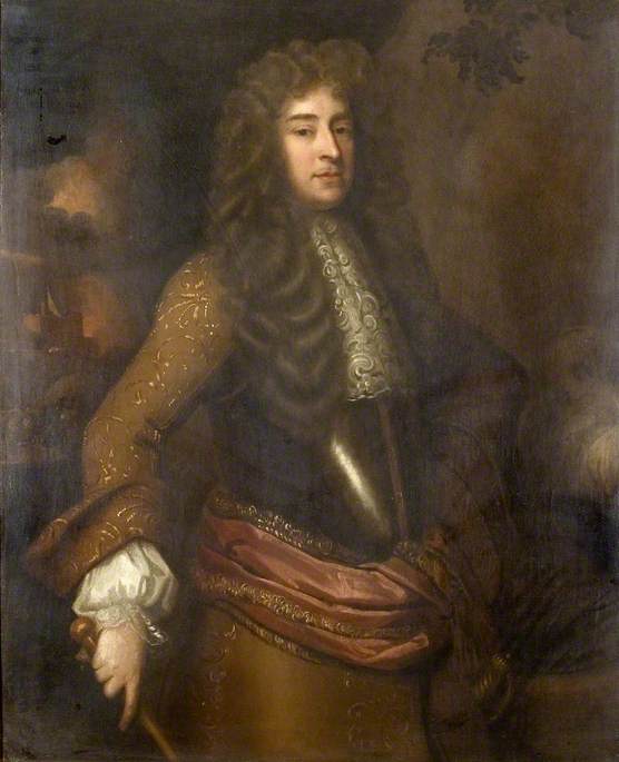 The Earl of Rochester, vintage artwork by Sir Godfrey Kneller, BT., 12x8" (A4) Poster