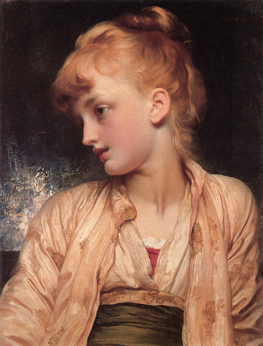Gulnihal, vintage artwork by Sir Frederic Lord Leighton, 12x8" (A4) Poster