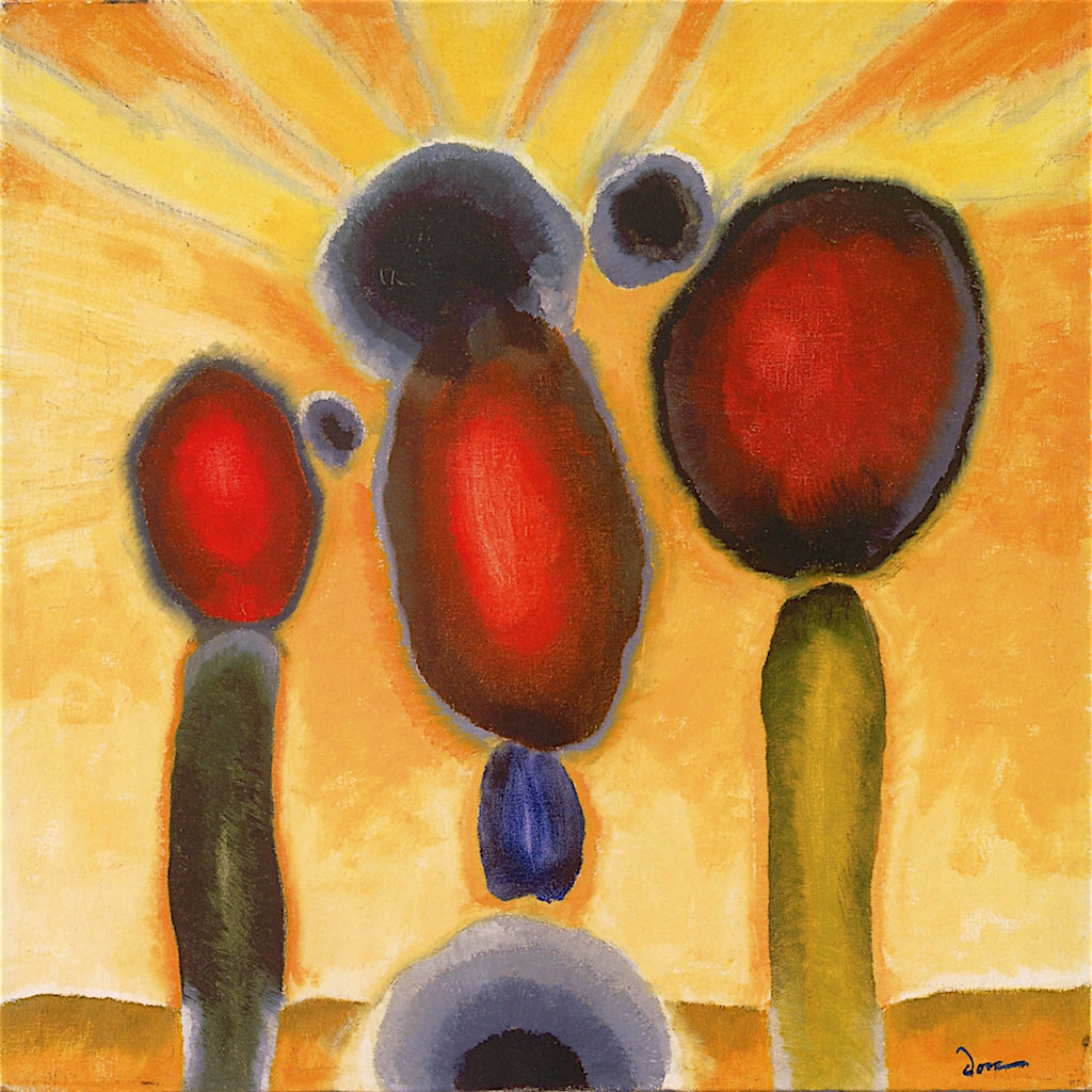 Dawn III, vintage artwork by Arthur Dove, 12x8" (A4) Poster