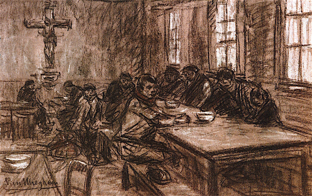 In the Refuge by Eugeen van Mieghem,16x12(A3) Poster
