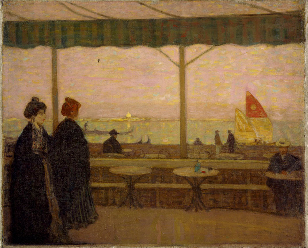 Venice, Looking Out over the Lagoon by James Wilson Morrice,A3(16x12")Poster