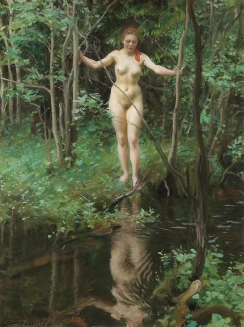 Ingeborg by Anders Zorn,A3(16x12")Poster