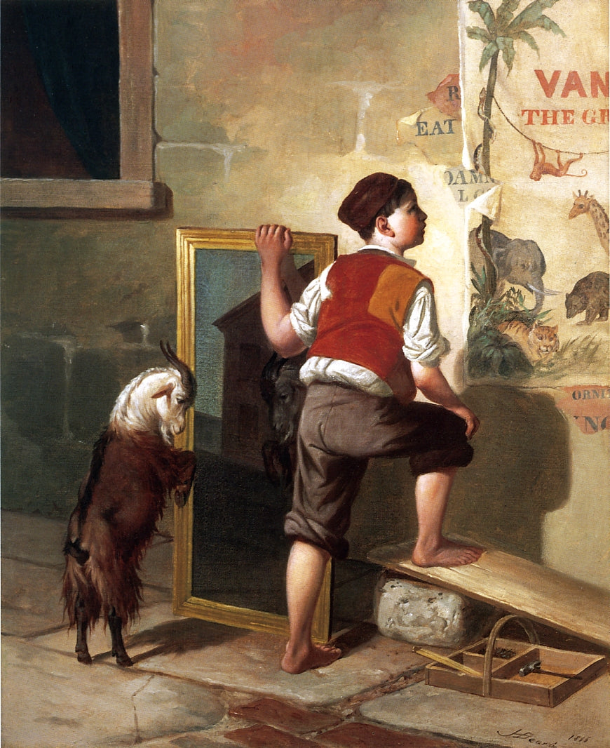 The Circus Announcement, vintage artwork by James Henry Beard, A3 (16x12") Poster Print