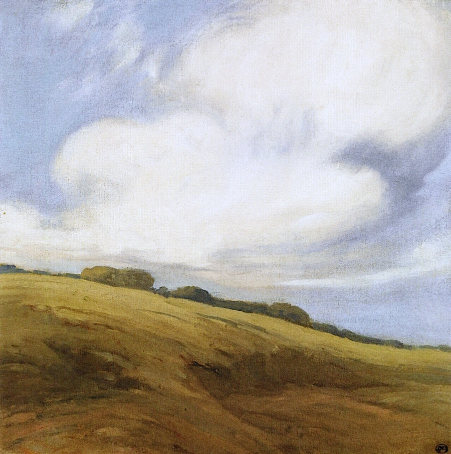 Clouds over a California Hillside by Xavier Martinez,A3(16x12")Poster