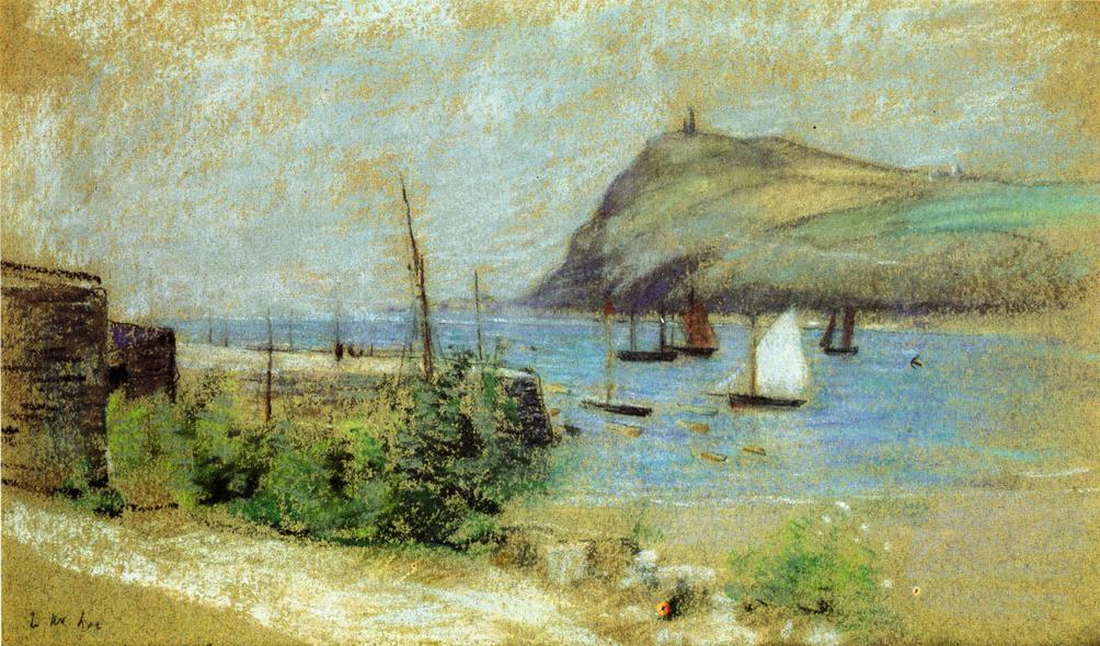 The Inlet, vintage artwork by Julian Alden Weir, 12x8" (A4) Poster