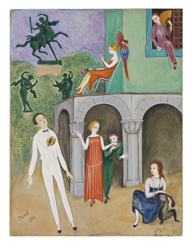 Dreams and Fantasies by Nils Dardel,16x12(A3) Poster