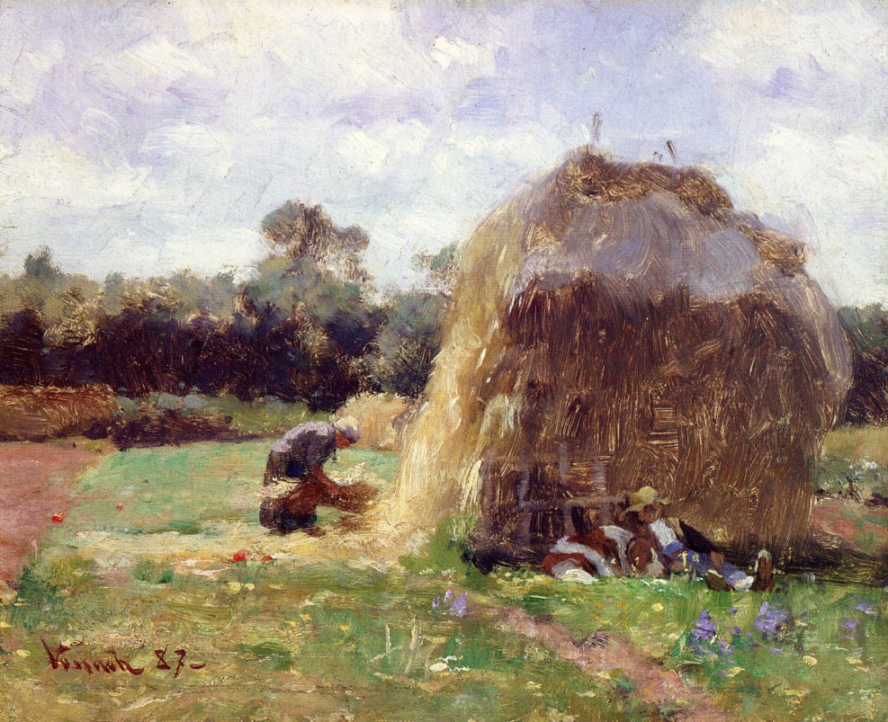La Sieste by Robert Vonnoh,A3(16x12")Poster