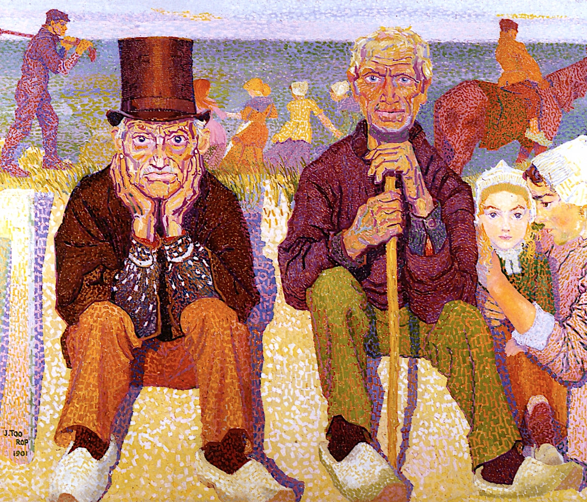 Doorkeepers of the Sea by Jan Toorop,A3(16x12")Poster