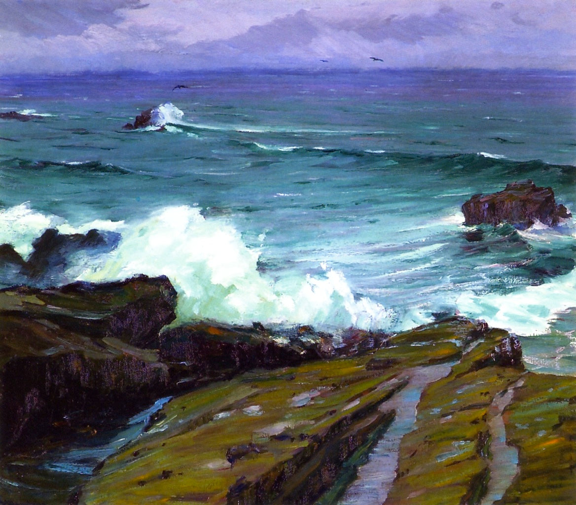 Laguna Coast by Jean Mannheim,A3(16x12")Poster