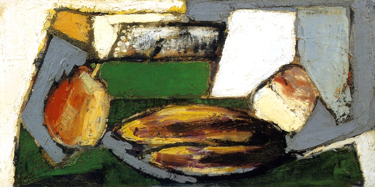 ist Still LIfe with Pears and Bananas by Alfred Henry Maurer,A3(16x12")Poster