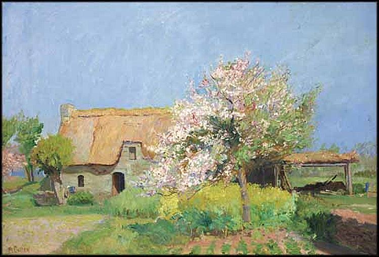 Normandy Farm by Maurice Cullen,A3(16x12")Poster