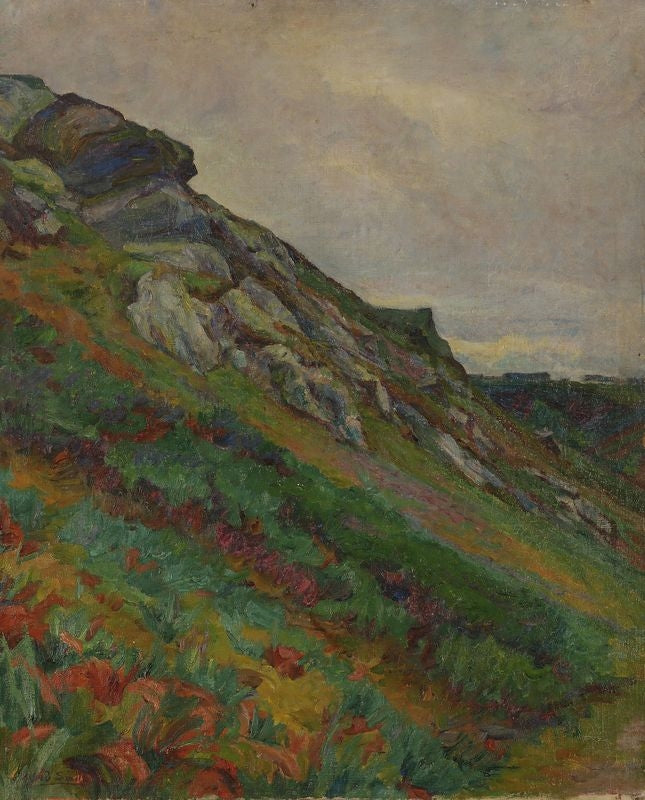Landscape Creuse, vintage artwork by Alfred Aloysius Smith, 12x8" (A4) Poster