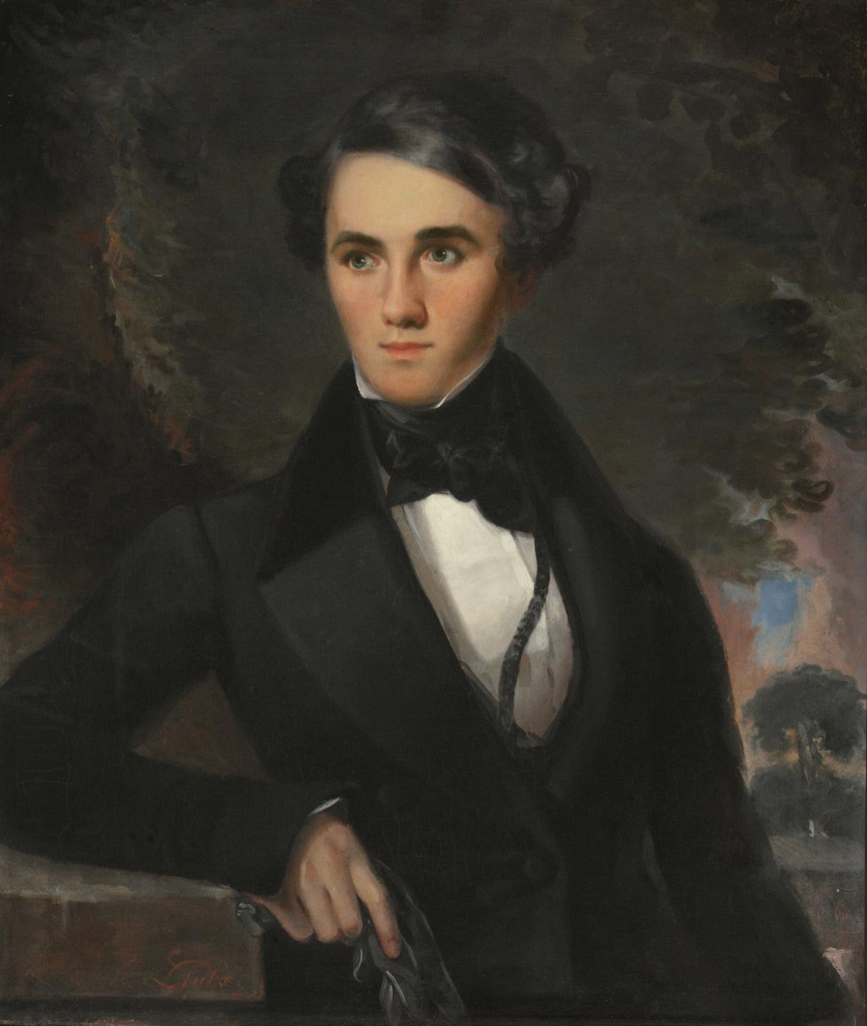 Thomas Stokes Page, M.D. (1815-1872), vintage artwork by Emanuel Gottlieb Leutze, A3 (16x12") Poster Print
