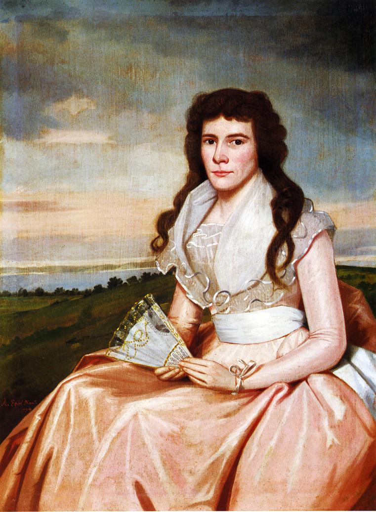 Lucy Bradley, vintage artwork by Ralph Earl, 12x8" (A4) Poster