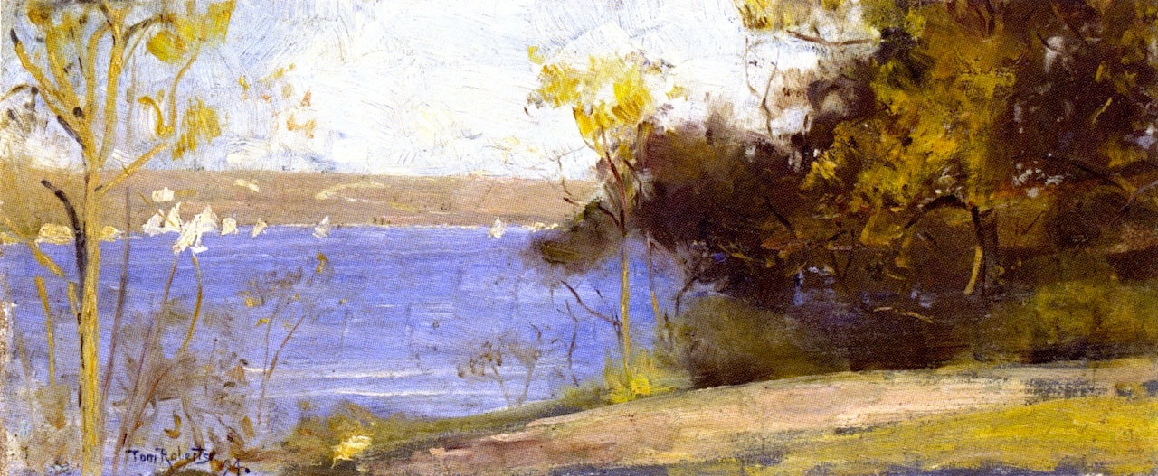 Landscape, Cremorne by Tom Roberts,A3(16x12")Poster