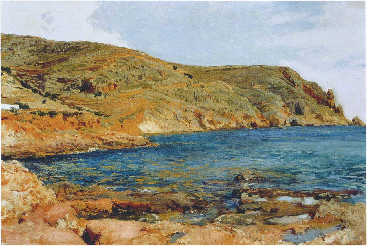 The Cave at San Javea by Joaquin Sorolla y Bastida,A3(16x12")Poster