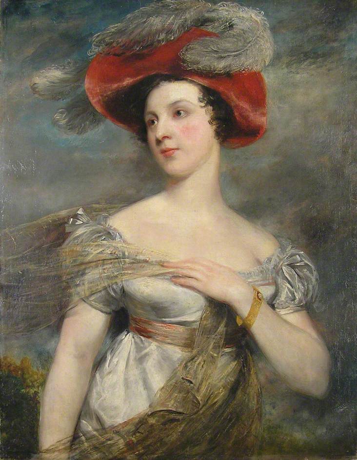 Miss Chester (Eliza Jane Chester) (1795–1859), vintage artwork by John Jackson, 12x8" (A4) Poster
