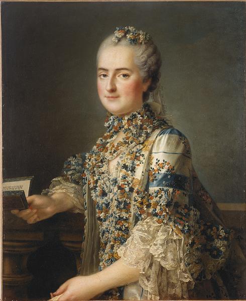 Louise-Marie de France, vintage artwork by François-Hubert Drouais, 12x8" (A4) Poster