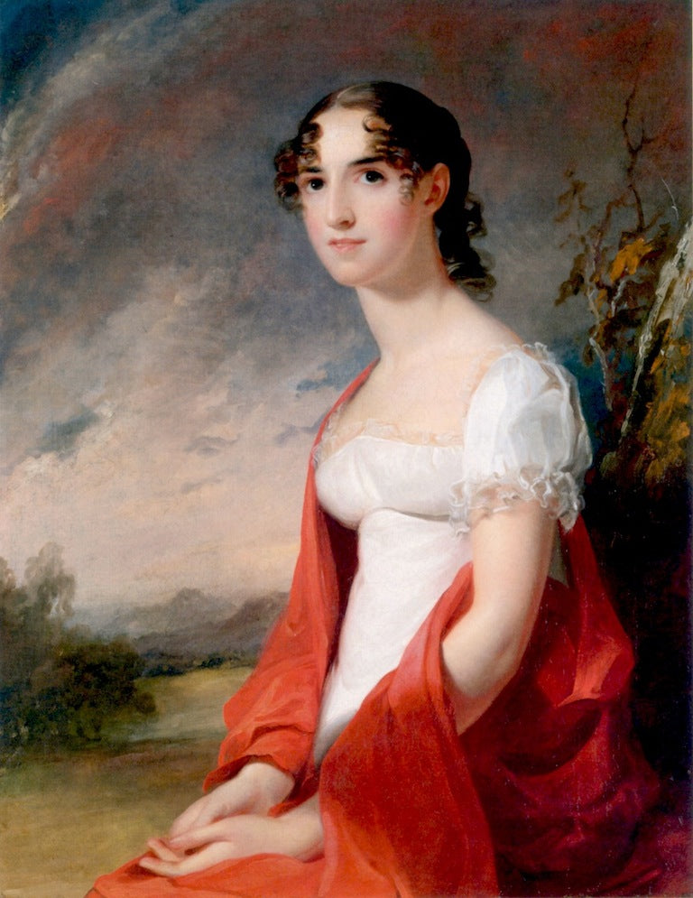 Mary Sicard David, vintage artwork by Thomas Sully, 12x8" (A4) Poster