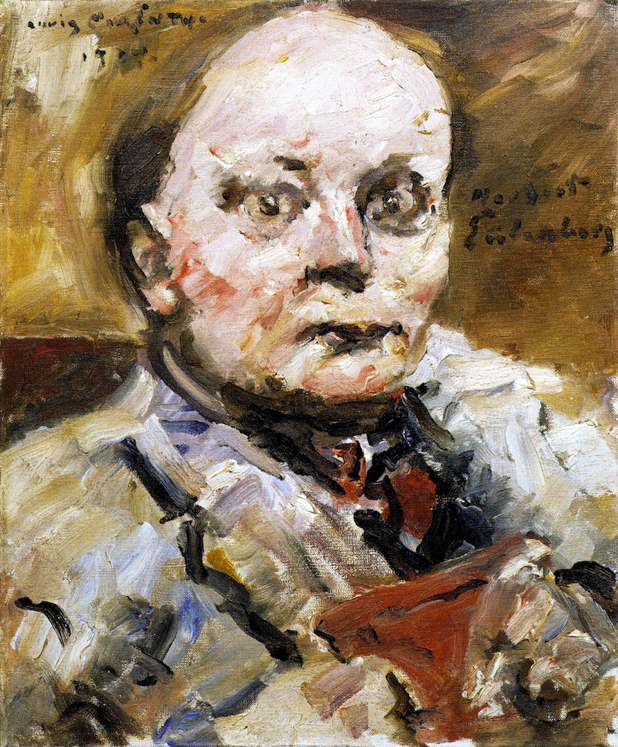 Herbert Eulenberg by Lovis Corinth,A3(16x12")Poster
