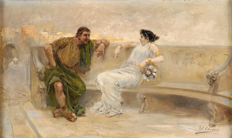 In the Ancient Rome by Ulpiano Checa y Sanz,A3(16x12")Poster
