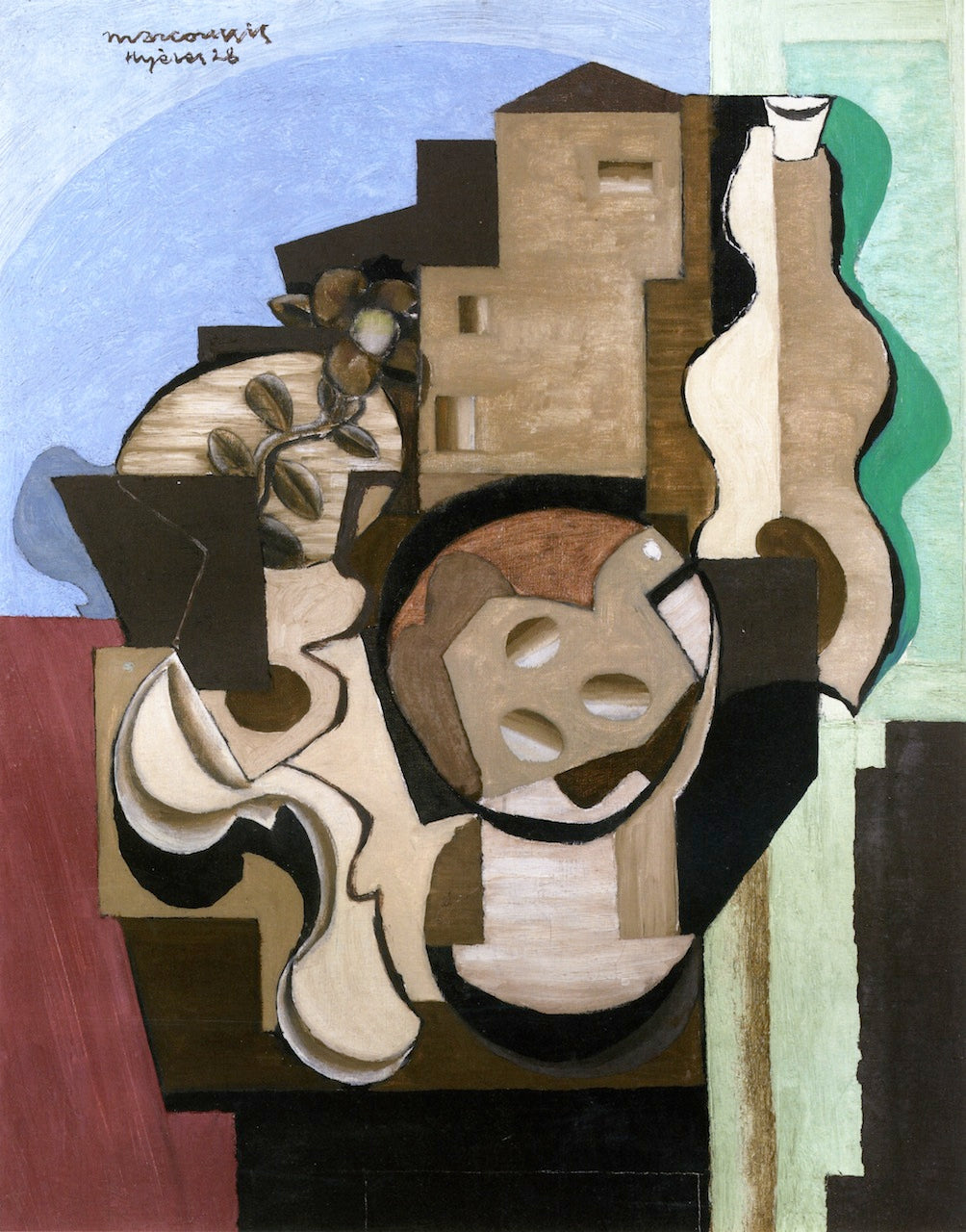 Hyères I by Louis Marcoussis,16x12(A3) Poster