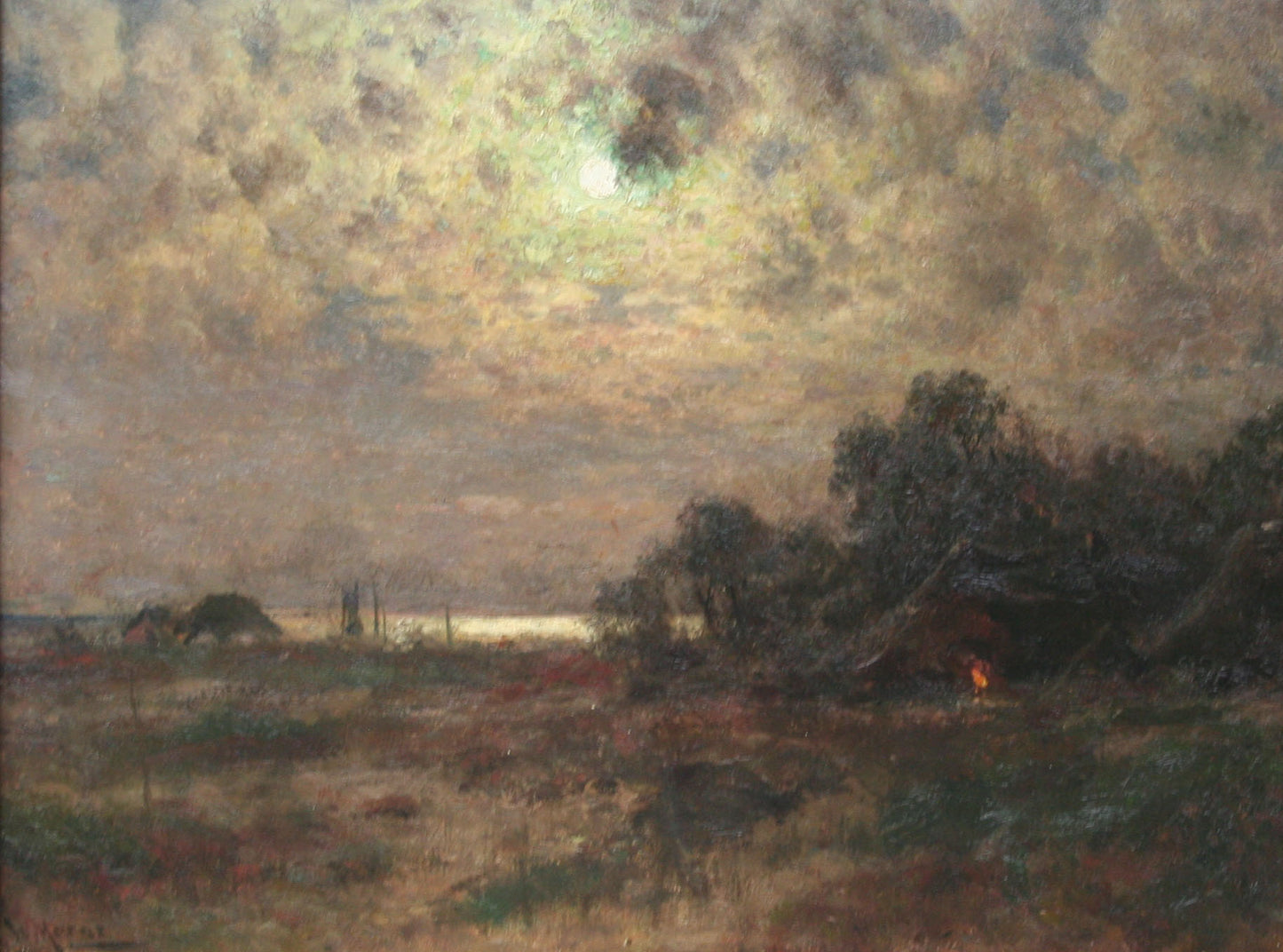 Moonrise by Walter Moras,A3(16x12")Poster