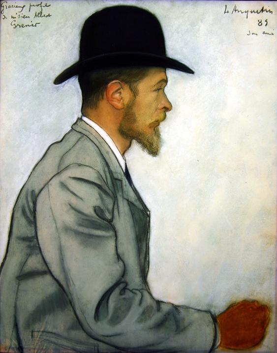 Albert Grenier by Louis emile Anquetin,A3(16x12")Poster