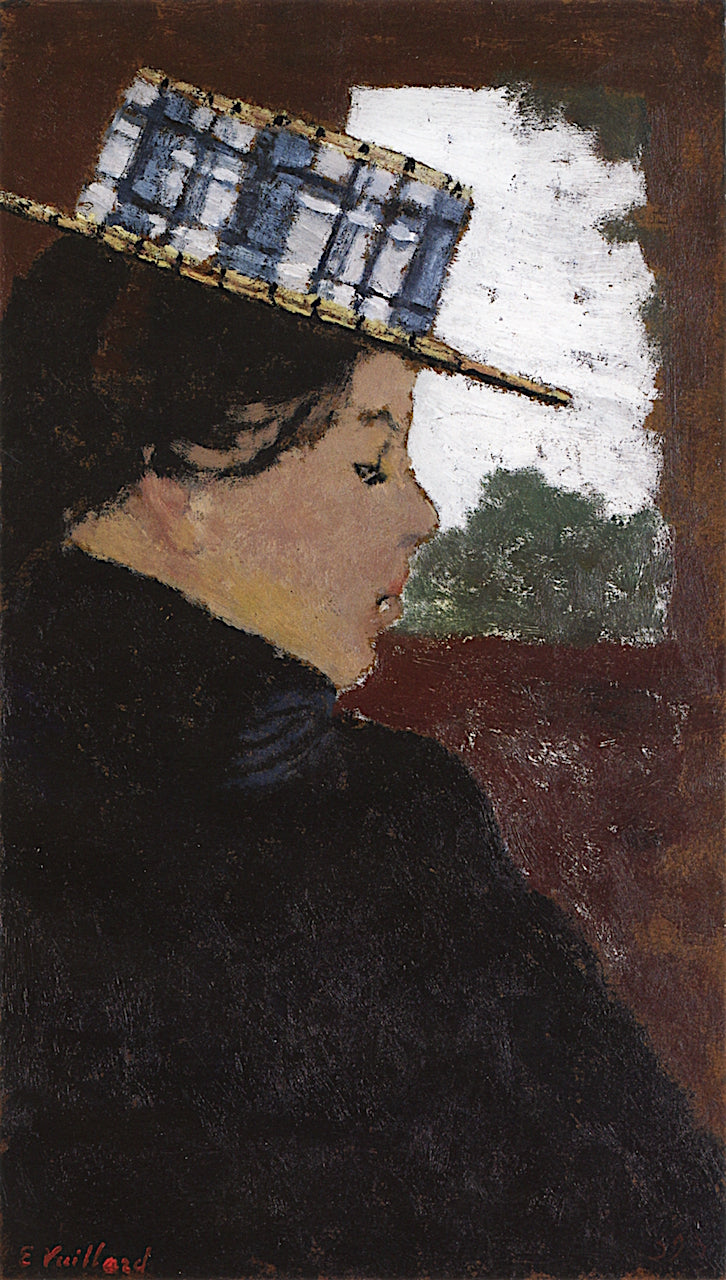 The Boater (study) by edouard Vuillard,A3(16x12")Poster