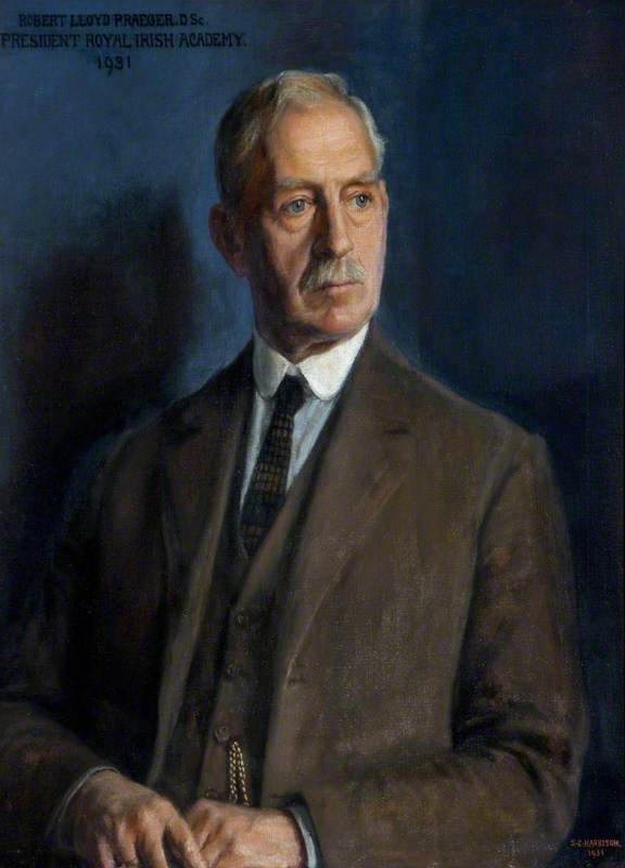 Robert Lloyd Praeger by Sarah Cecilia Harrison,A3(16x12")Poster