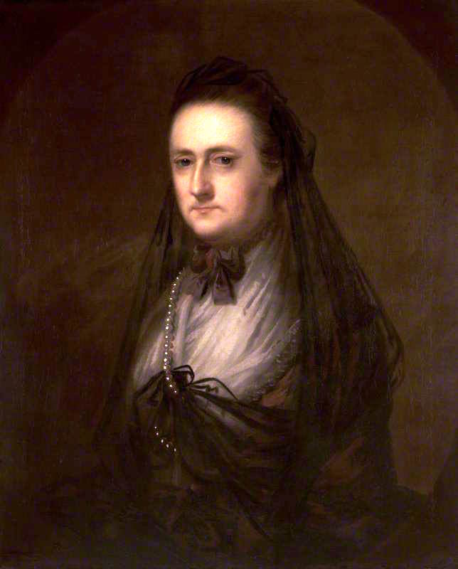 Mary Legh, Mrs Legh Richmond, vintage artwork by John Astley, 12x8" (A4) Poster