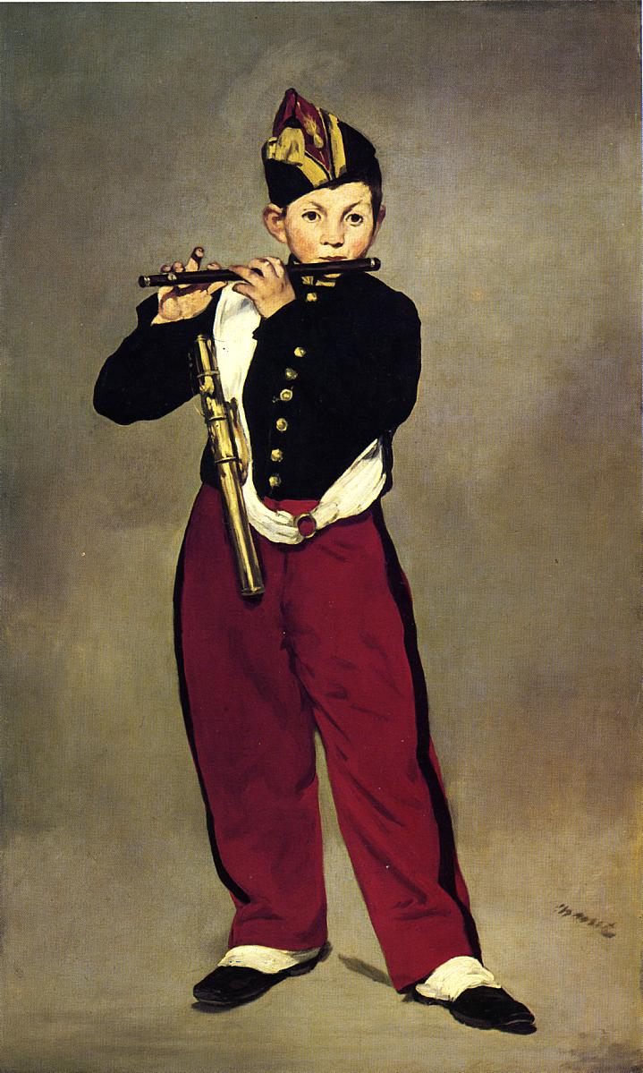 The Fifer, vintage artwork by Édouard Manet, 12x8" (A4) Poster