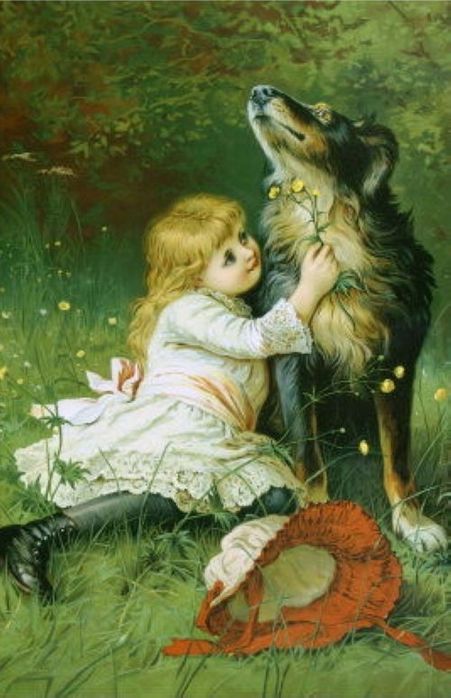 Do You Like Butter, vintage artwork by Charles Burton Barber, 12x8" (A4) Poster