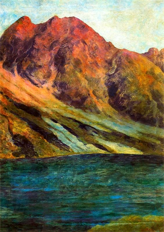 The Black Pond by Stanislaw Witkiewicz,16x12(A3) Poster