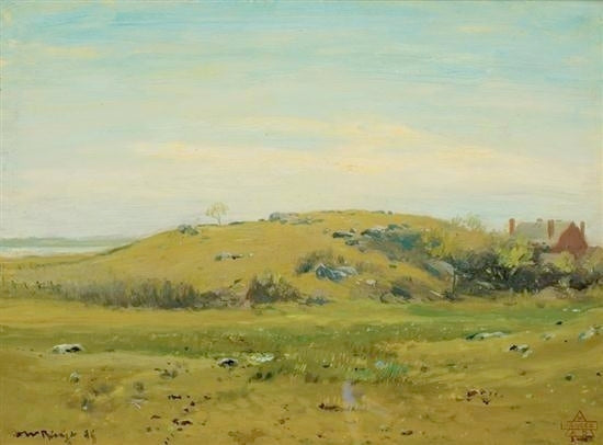 A View of the Homestead by Henry Ward Ranger,A3(16x12")Poster